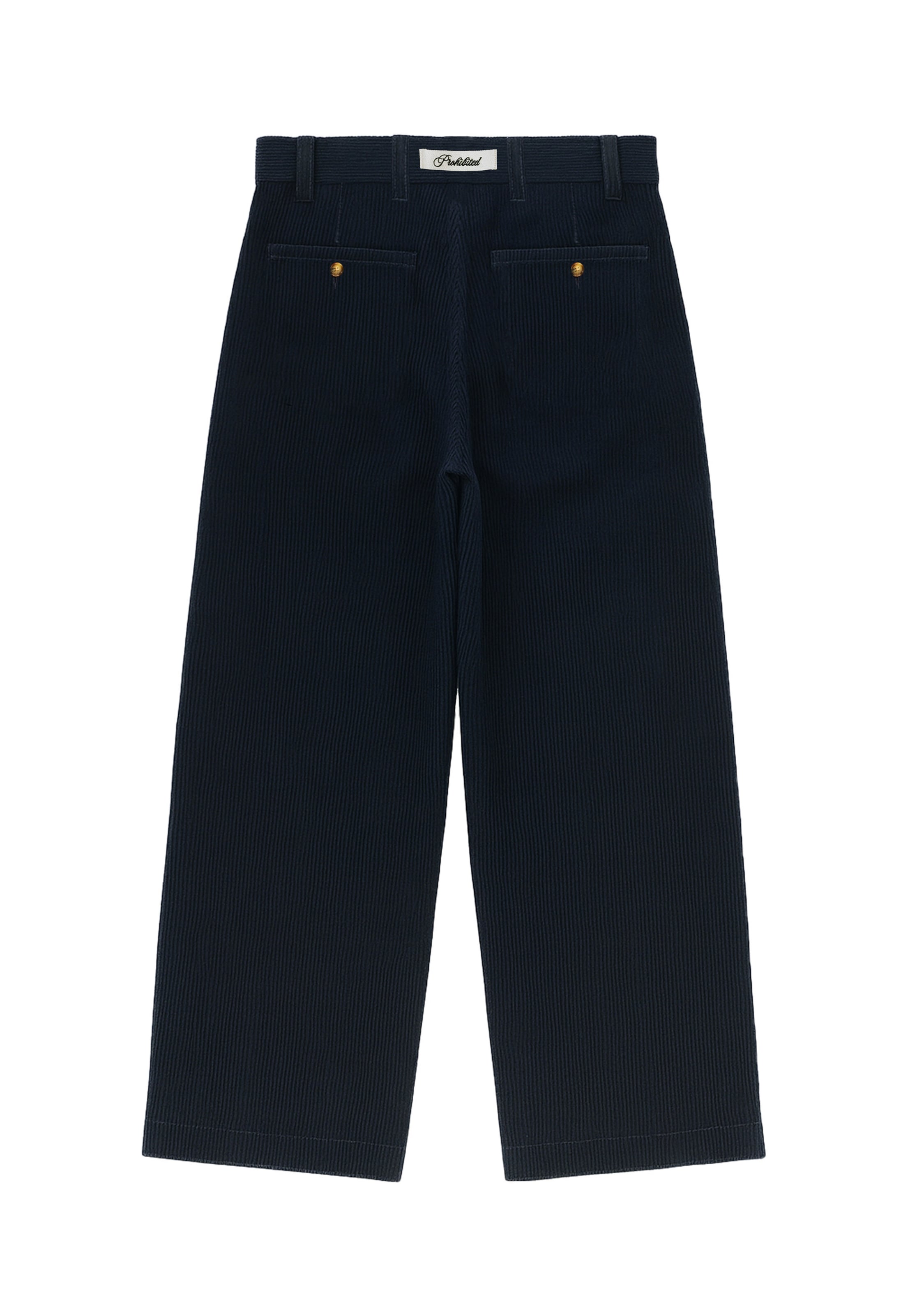 Prohibited Loosefit Hose 'Heritage' in Blau