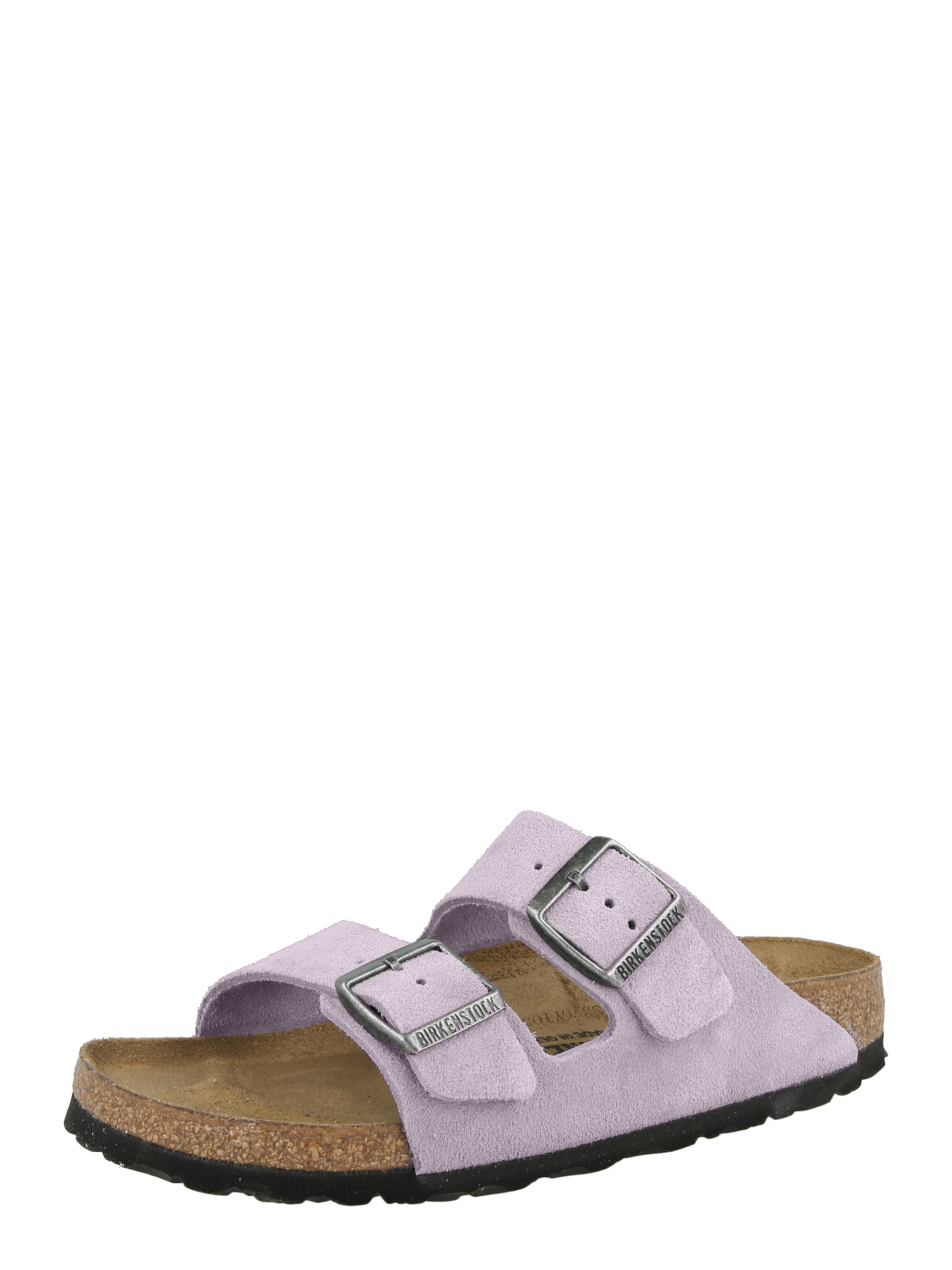 BIRKENSTOCK Чехли 'Arizona' в сиво: отпред