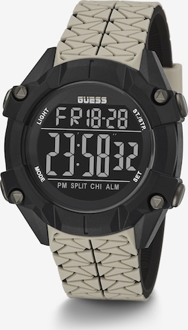 GUESS Digitaal horloge ' REX ' in Beige