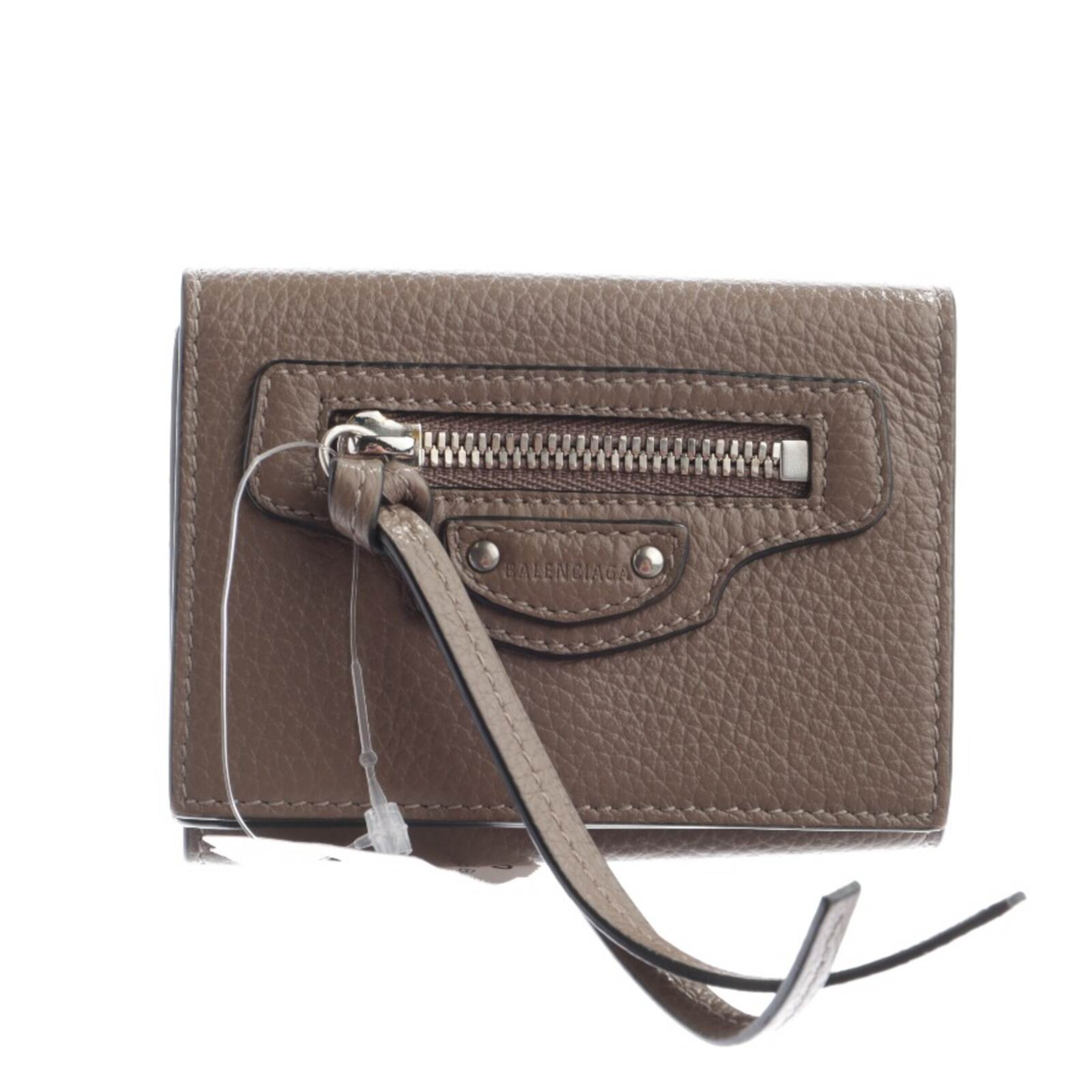 Balenciaga Small Leather Goods in One size in Brown: front