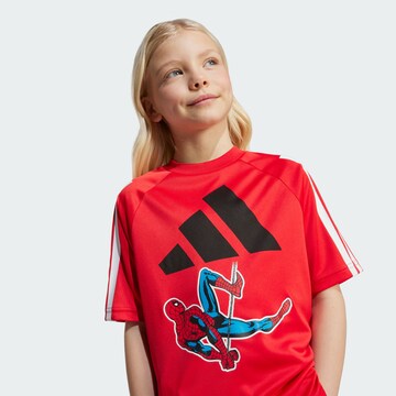 ADIDAS SPORTSWEAR Performance shirt 'Marvel Spider-Man' in Red