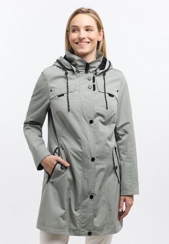 Barbara Lebek Between-Season Jacket in Green: front