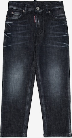 juoda DSQUARED2 „Baggy“ Džinsai: priekis