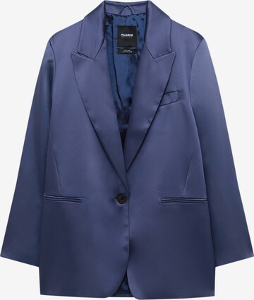 Pull&Bear Blazer in Purple: front