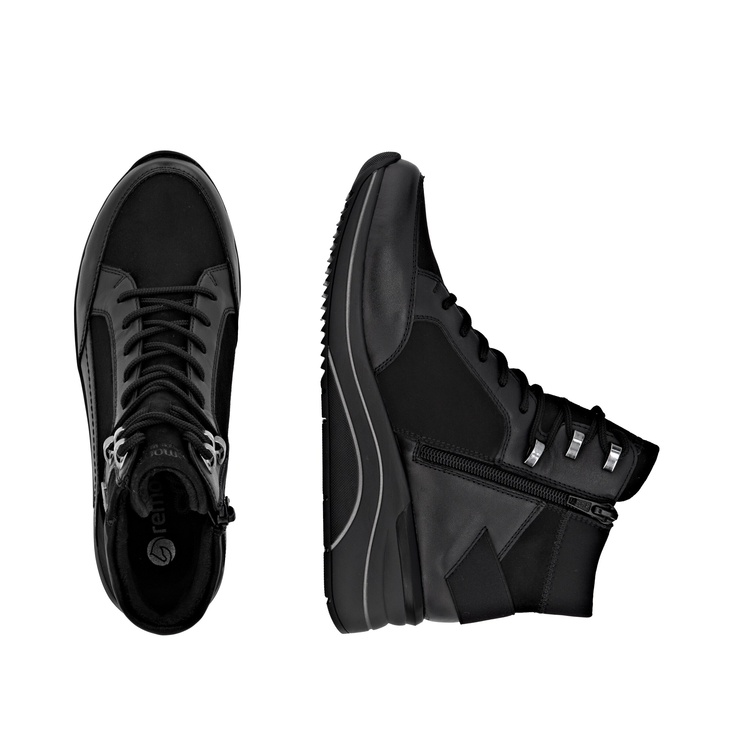 REMONTE Sneaker 'D0T79' in Schwarz