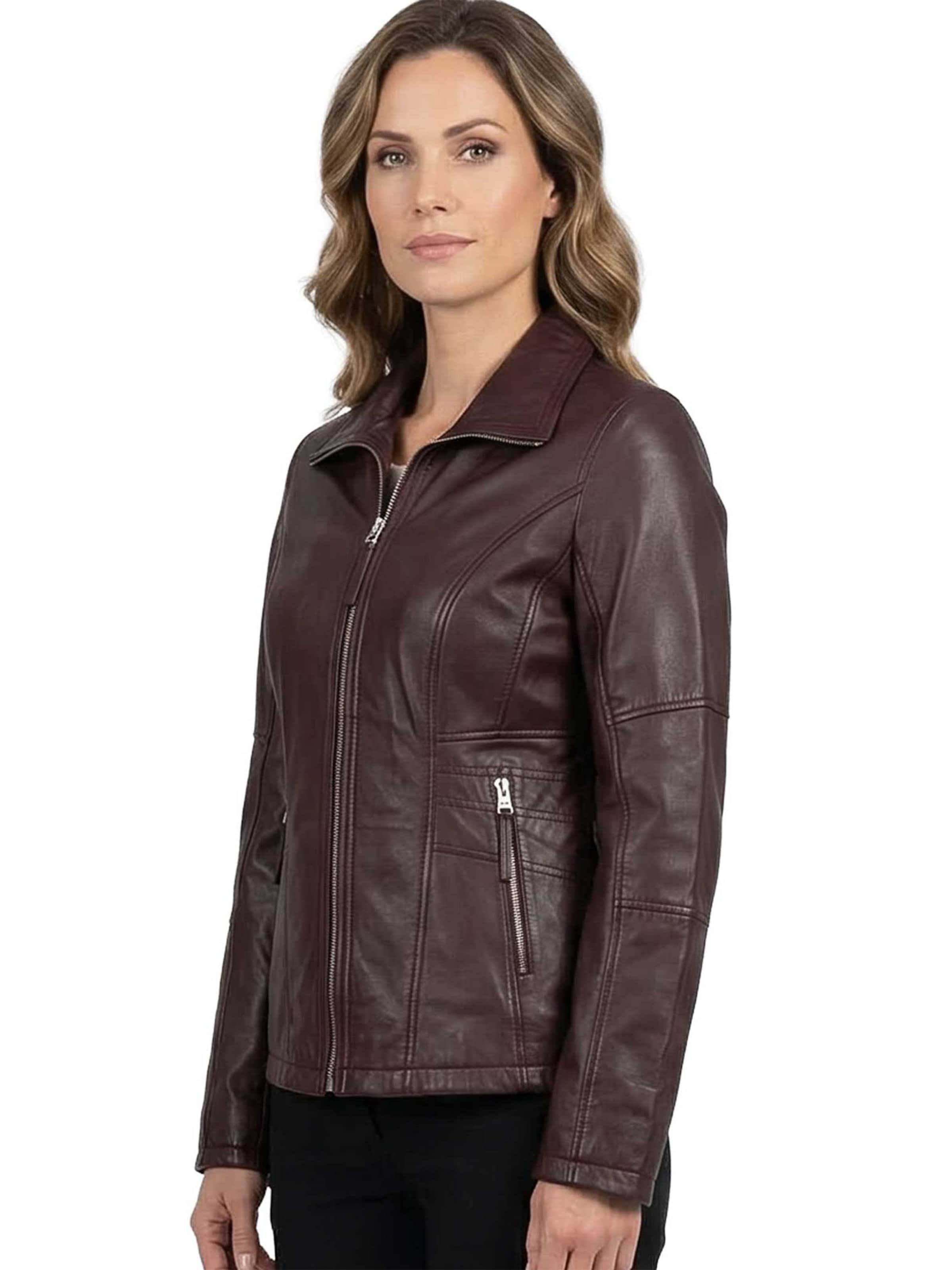 Jilani - Chaqueta de entretiempo 'Sofinea' en rojo