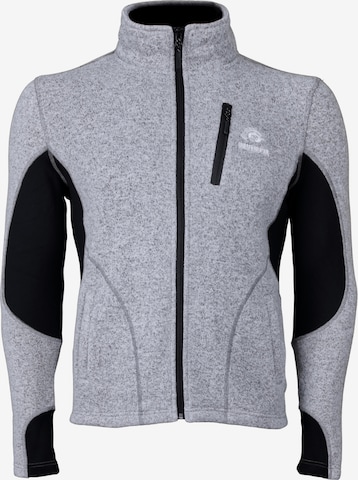 Guggen Mountain Funktionele fleece-jas 'Fusion Fleecejacke MML01 Wanderjacke' in Grijs: voorkant