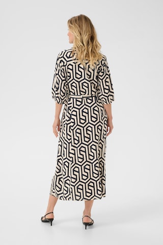 Cream Blousejurk 'Tiah' in Zwart