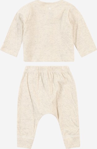 PETIT BATEAU Sweatsuit in Beige: front