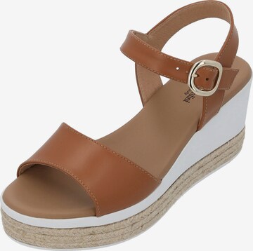 Nero Giardini Sandals in Brown: front