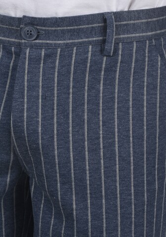 !Solid Regular Chino Pants 'AMUR' in Blue