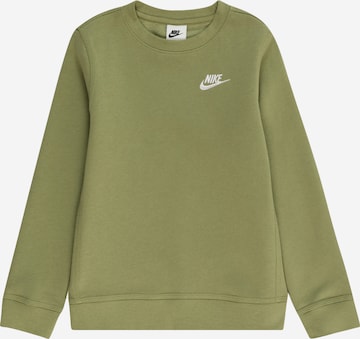 Sweat Nike Sportswear en vert : devant