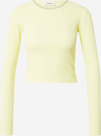 modström - Camisa 'Igor' em amarelo: frente