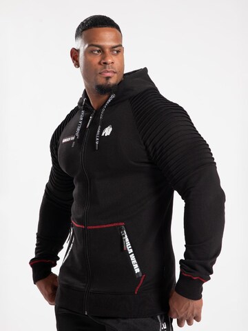 Sweat de sport 'Georgia ' Gorilla Wear en noir : devant