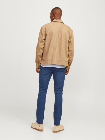 JACK & JONES Slimfit Jeans 'GLENN' in Blau