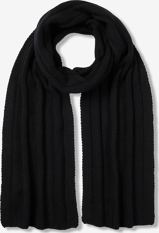 FALKE Scarf 'Pure' in Black: front
