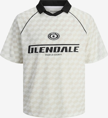 Jack & Jones Plus Shirt 'JCORetreat' in White: front