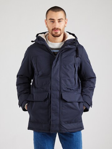 JACK & JONES Зимно яке 'JWHCLIP' в синьо: отпред