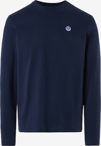 North Sails Shirt in Blauw: voorkant