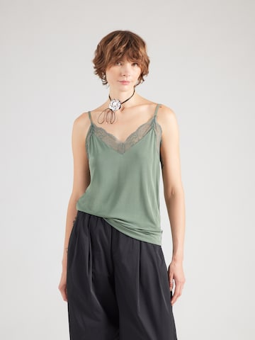 Haut 'VMKAREN' VERO MODA en vert : devant