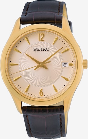 SEIKO Quarzuhr in Gold: predná strana