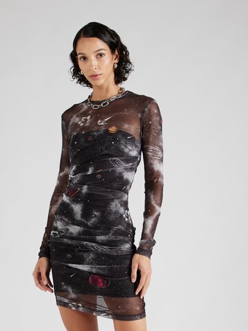 Moschino Jeans Dress in Black: front