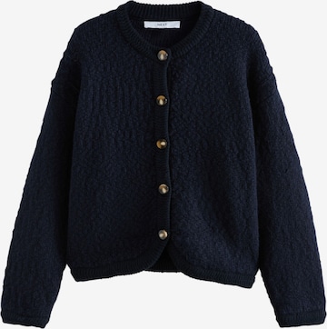 Next Gebreid vest in Blauw: voorkant