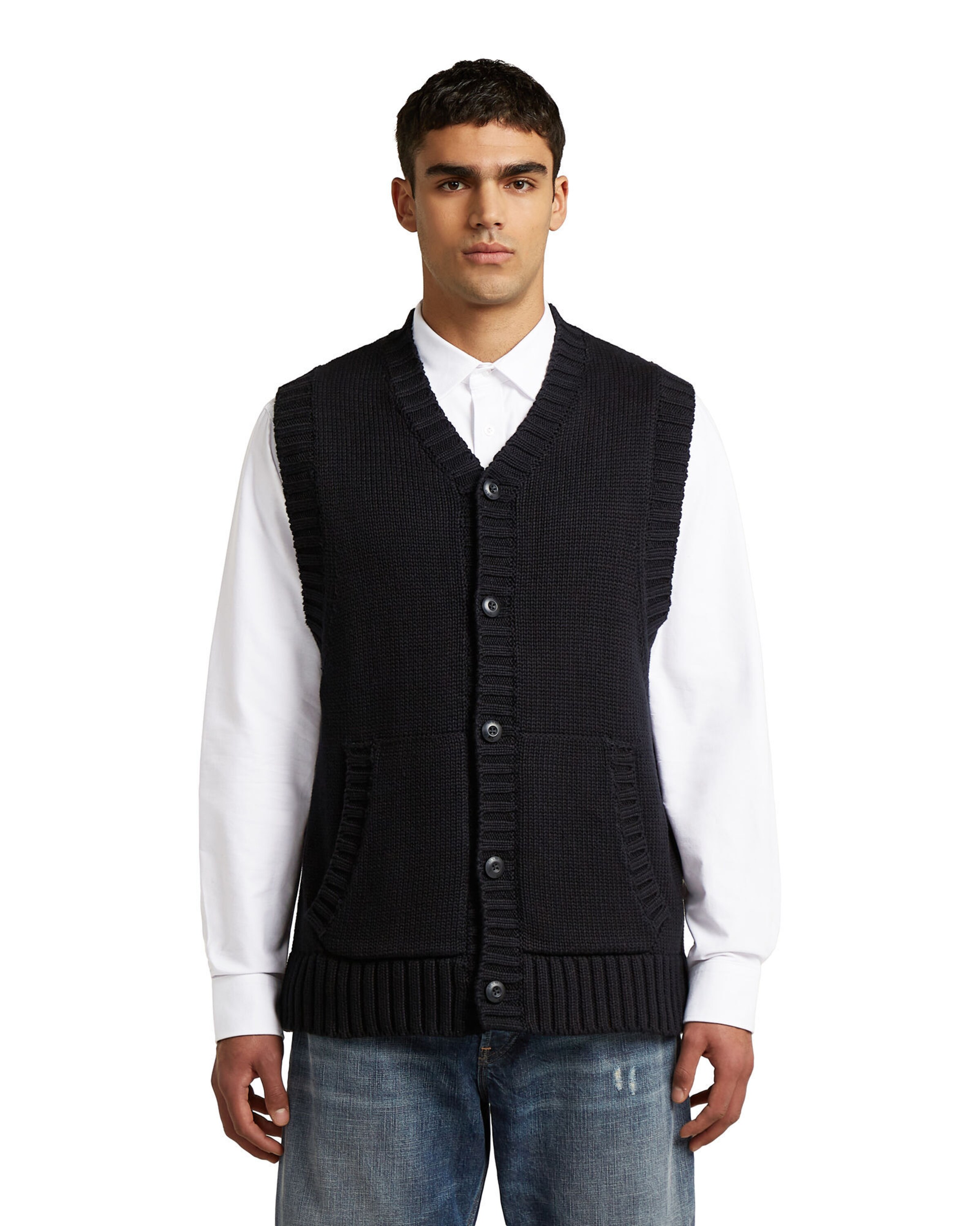 Veste mi-saison 'Heavy Vest ' G-STAR en noir : devant