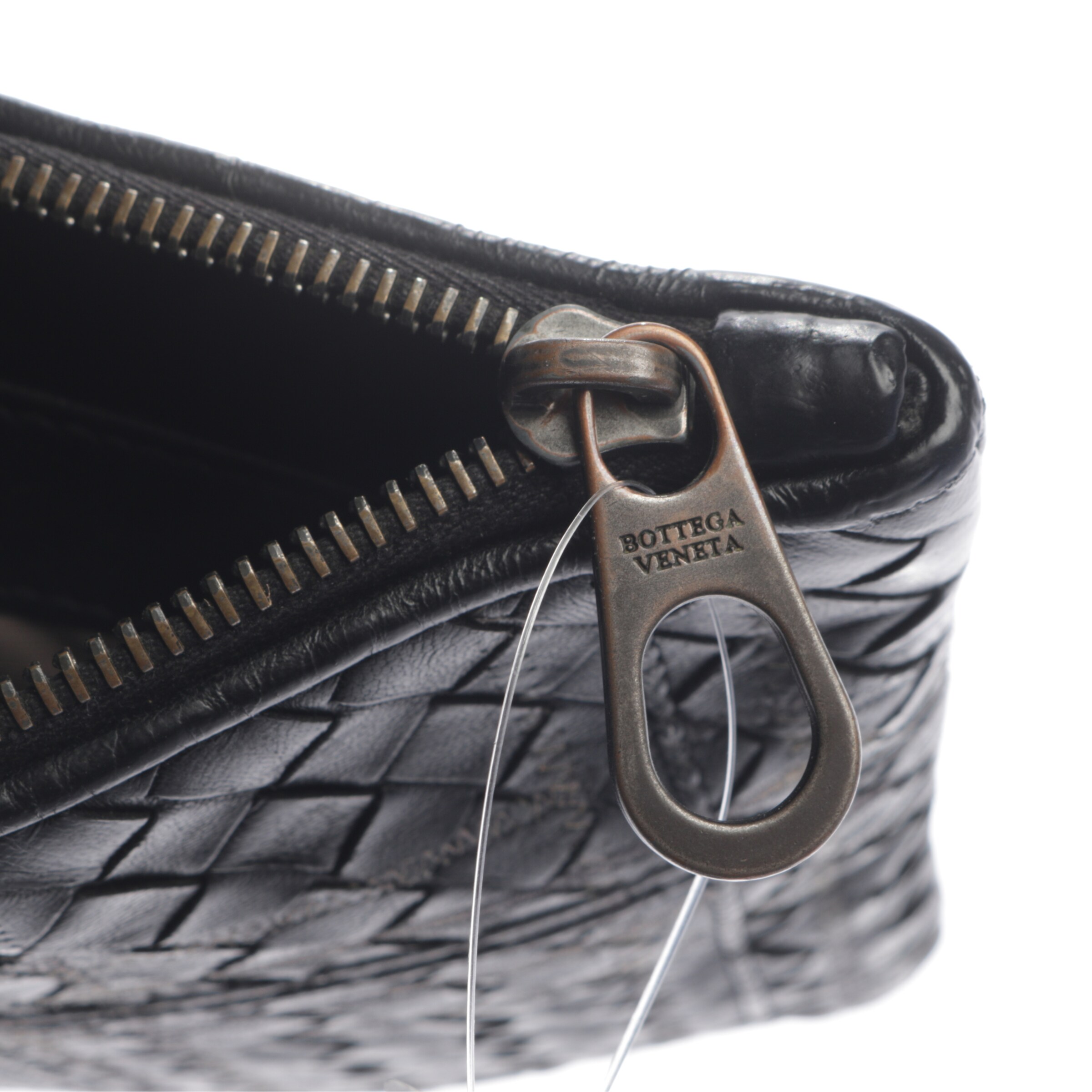 Bottega Veneta Ledertasche One Size in Grau