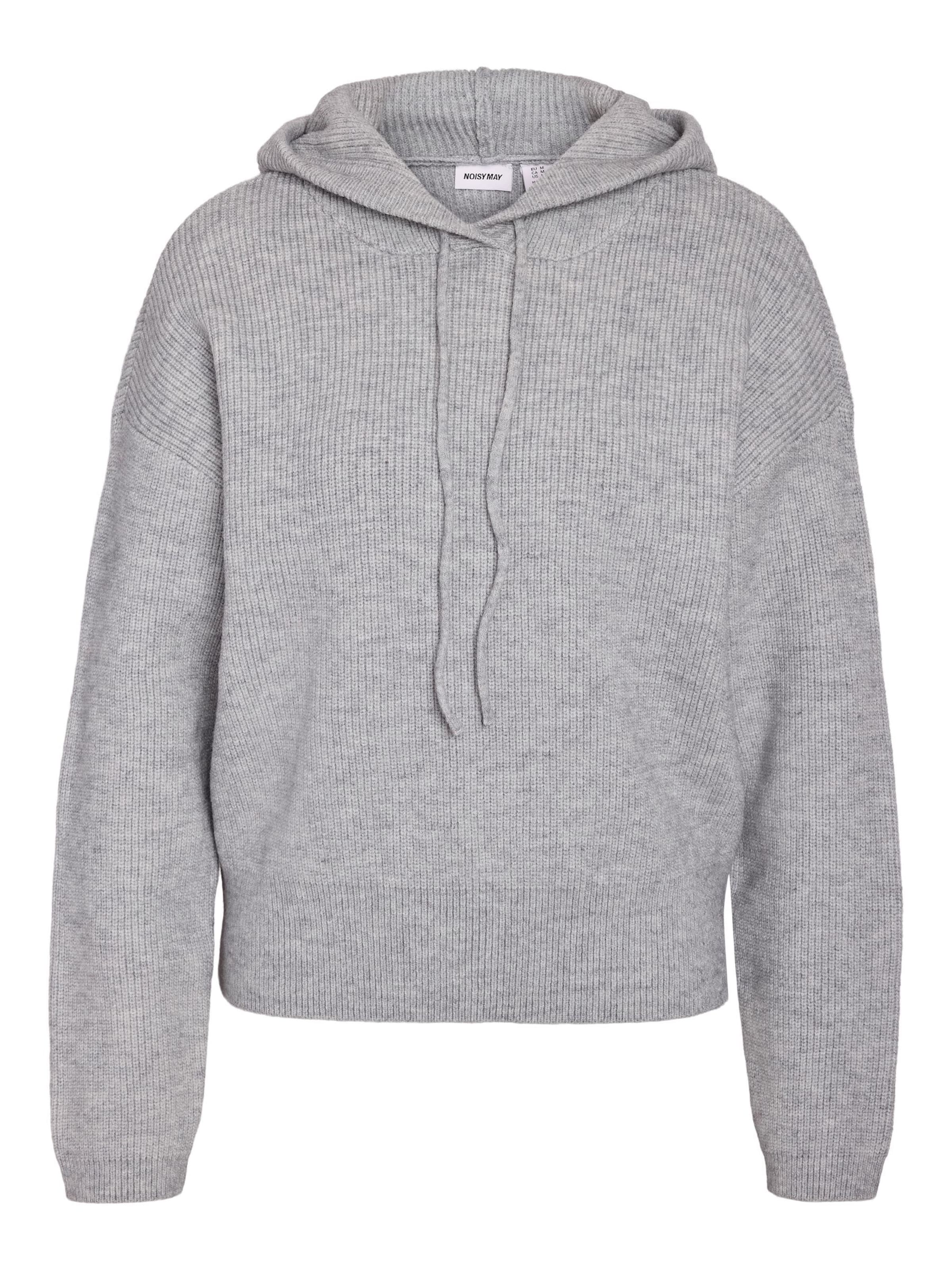 Pull-over 'NMPEARL' Noisy may en gris : devant