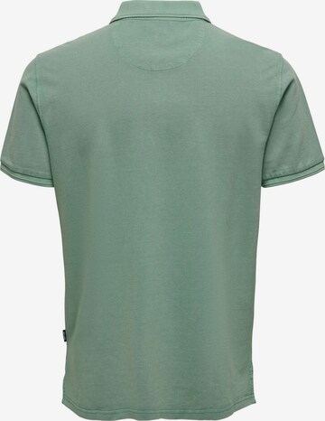 Tricou 'Travis' de la Only & Sons pe verde