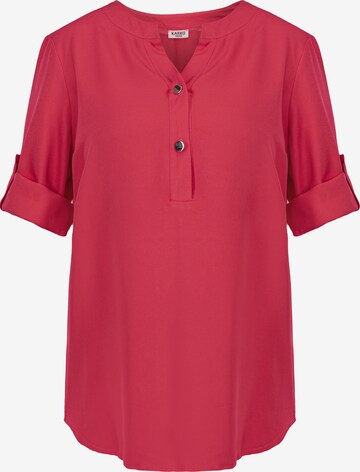 Karko Blouse ' DAFNE ' in Roze: voorkant