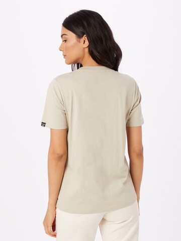 Superdry - Camiseta 'Military Narrative' en beige