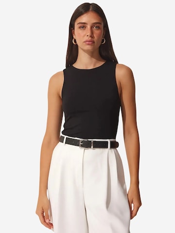 Camicia da donna di Happiness İstanbul in nero: frontale