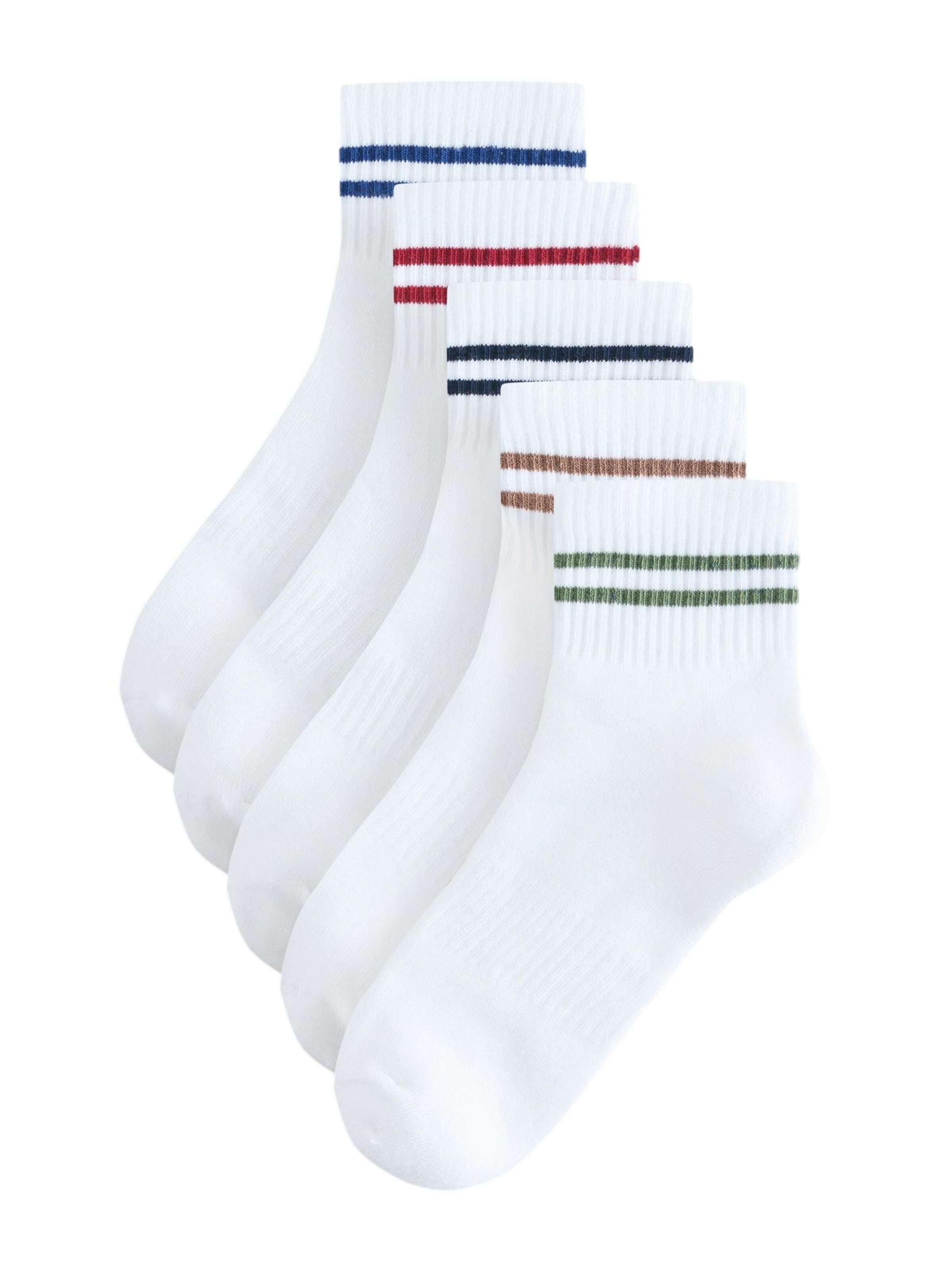 Chaussettes Next en blanc : devant