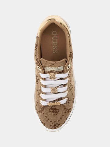 GUESS Sneakers 'Stasey 4G' in Brown