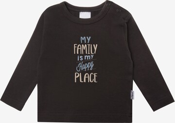 LILIPUT Langarmshirt 'Happy Place' in Grau: predná strana