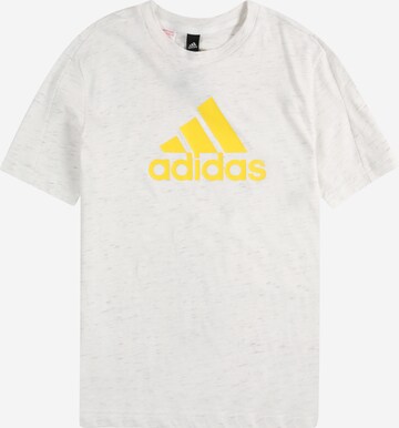 T-Shirt fonctionnel 'Future Icons Badge Of Sport Sport Logo' ADIDAS SPORTSWEAR en blanc : devant