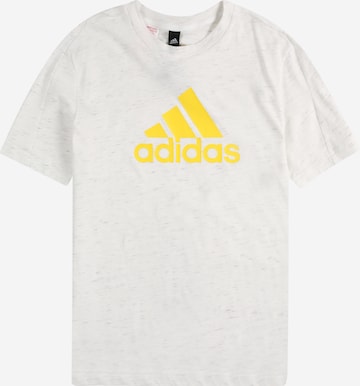 ADIDAS SPORTSWEAR Performance shirt 'Future Icons Badge Of Sport Sport Logo' in White: front