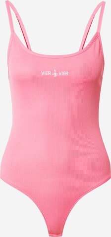 VIERVIER Overdel 'Talea' i pink: forside