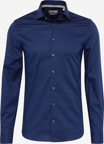 Michael Kors Button Up Shirt in Blue: front