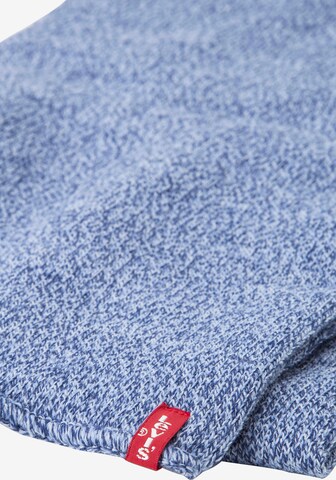 LEVI'S ® Beanie und Schal in Blau