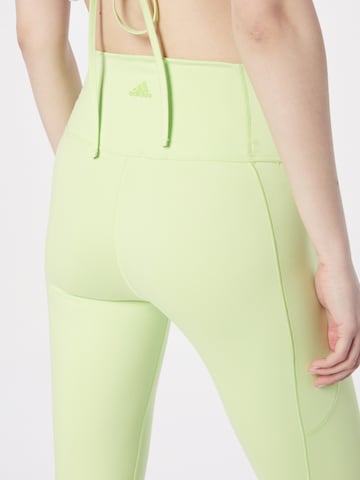 ADIDAS SPORTSWEAR Skinny Παντελόνι φόρμας 'Studio' σε πράσινο