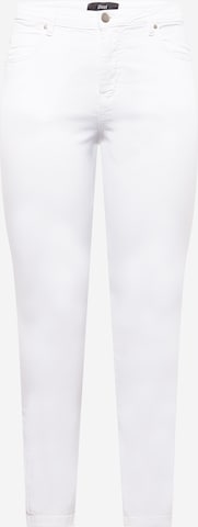 Zizzi Slim fit Jeans 'AMY' in White: front