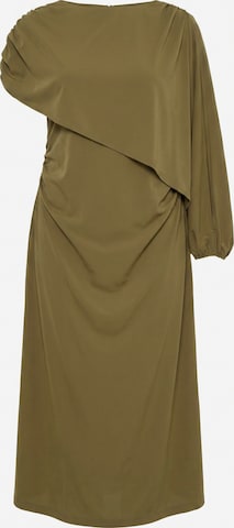 Ulla Popken Dress in Brown: front
