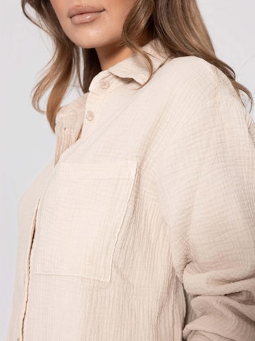 SASSYCLASSY Bluse‌‌‌‌‌‌‌‌‌ in Beige