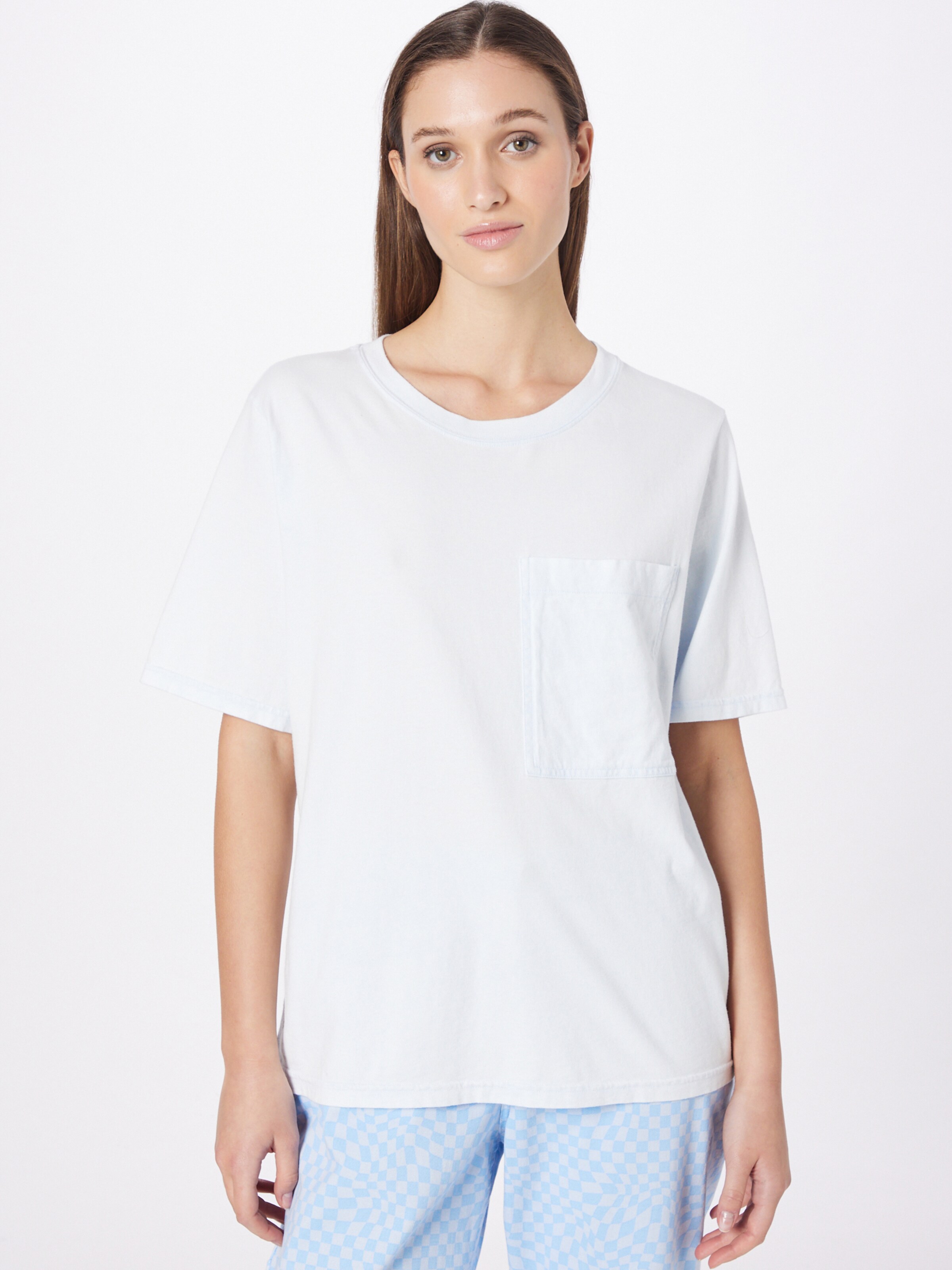 Frauen Shirts & Tops UNITED COLORS OF BENETTON T-Shirt in Pastellblau - SM49740 Frauen Shirts & Tops UNITED COLORS OF BENETTON T-Shirt in Pastellblau - SM49740