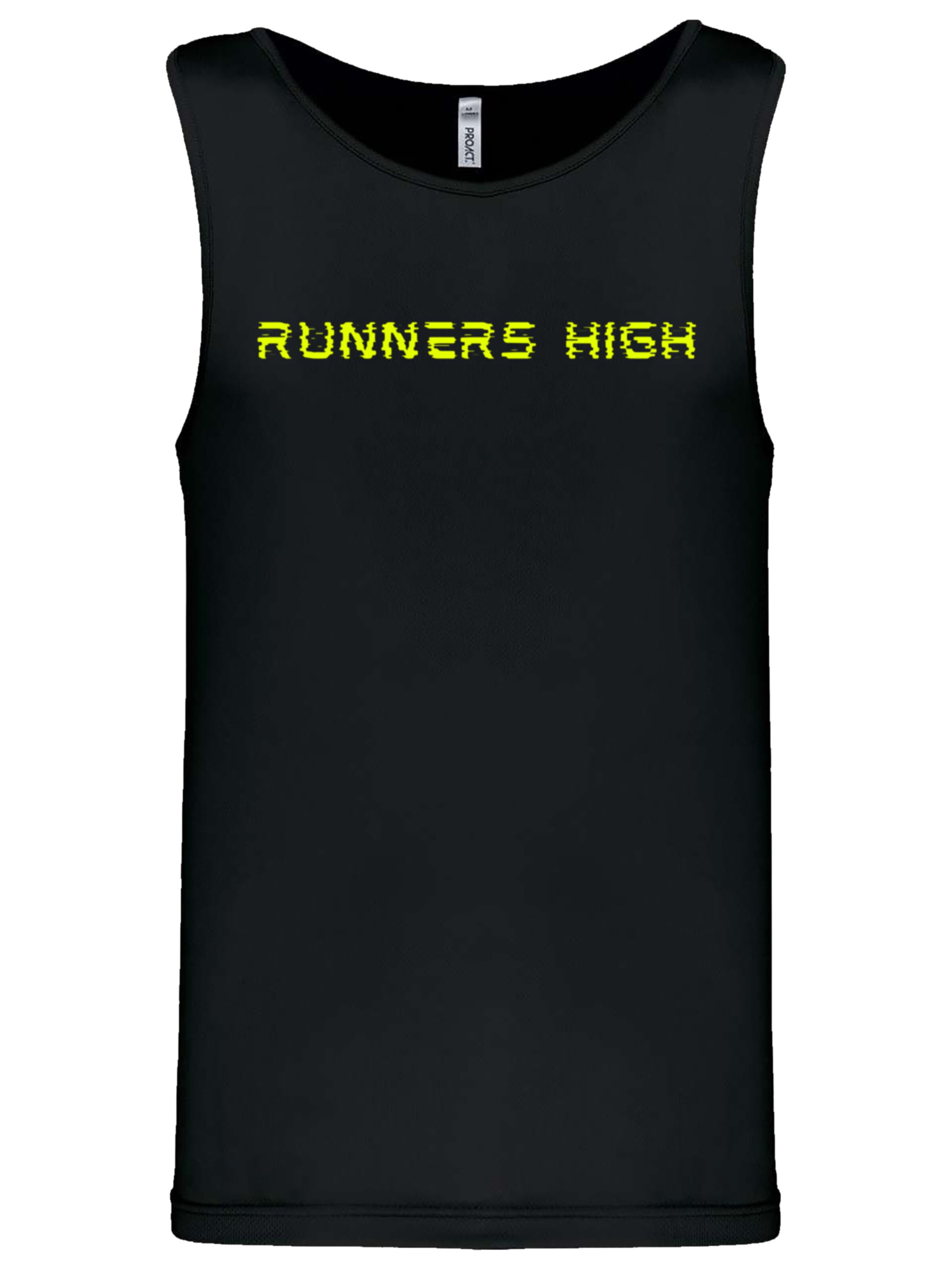 T-Shirt fonctionnel F4NT4STIC en noir : devant