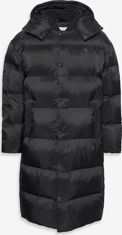 Calvin Klein Jeans - Abrigo de invierno en negro: frente