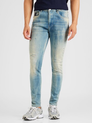 Elias Rumelis Slimfit Jeans 'Noel' in Blauw: voorkant